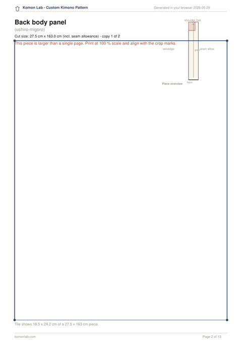 Page 2-3: Back body panels preview thumbnail