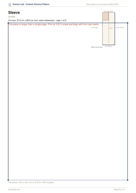 Page 8-9: Sleeves preview thumbnail